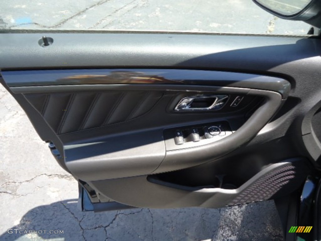 2013 Taurus SHO AWD - Green Gem Metallic / SHO Charcoal Black/Mayan Gray Miko Suede photo #11