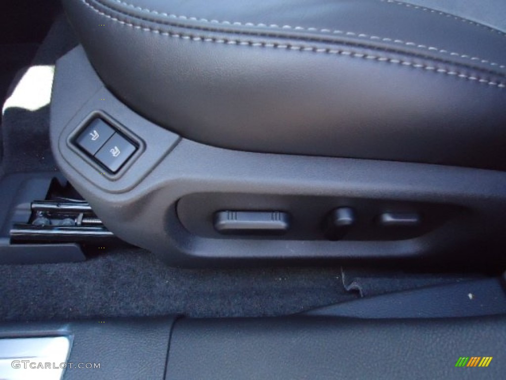 2013 Taurus SHO AWD - Green Gem Metallic / SHO Charcoal Black/Mayan Gray Miko Suede photo #12
