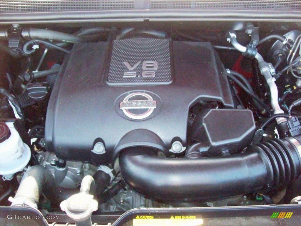 2011 Nissan Titan SV King Cab 4x4 5.6 Liter DOHC 32-Valve CVTCS V8 Engine Photo #67156861