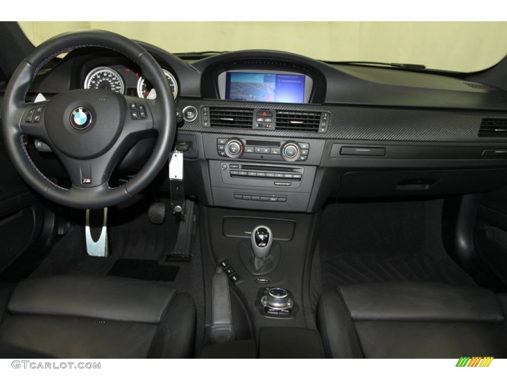 2011 BMW M3 Coupe Black Novillo Leather Dashboard Photo #67157222