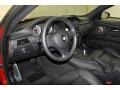 Black Novillo Leather 2011 BMW M3 Coupe Dashboard