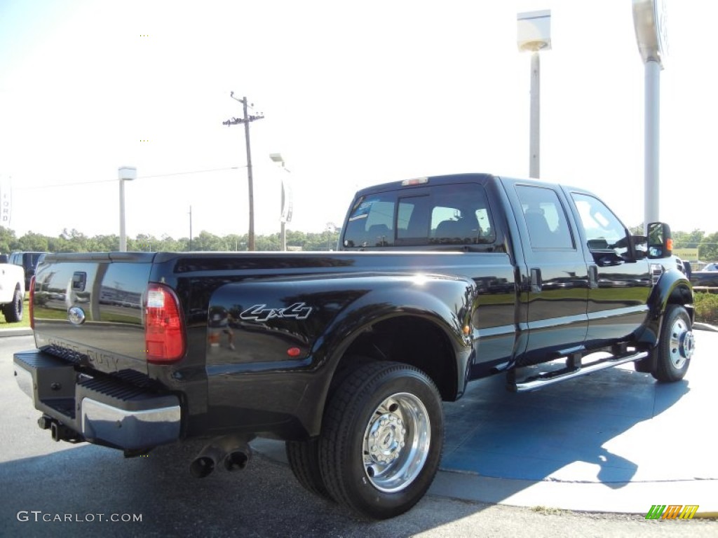 Black 2008 Ford F450 Super Duty Lariat Crew Cab 4x4 Dually Exterior Photo #67157867