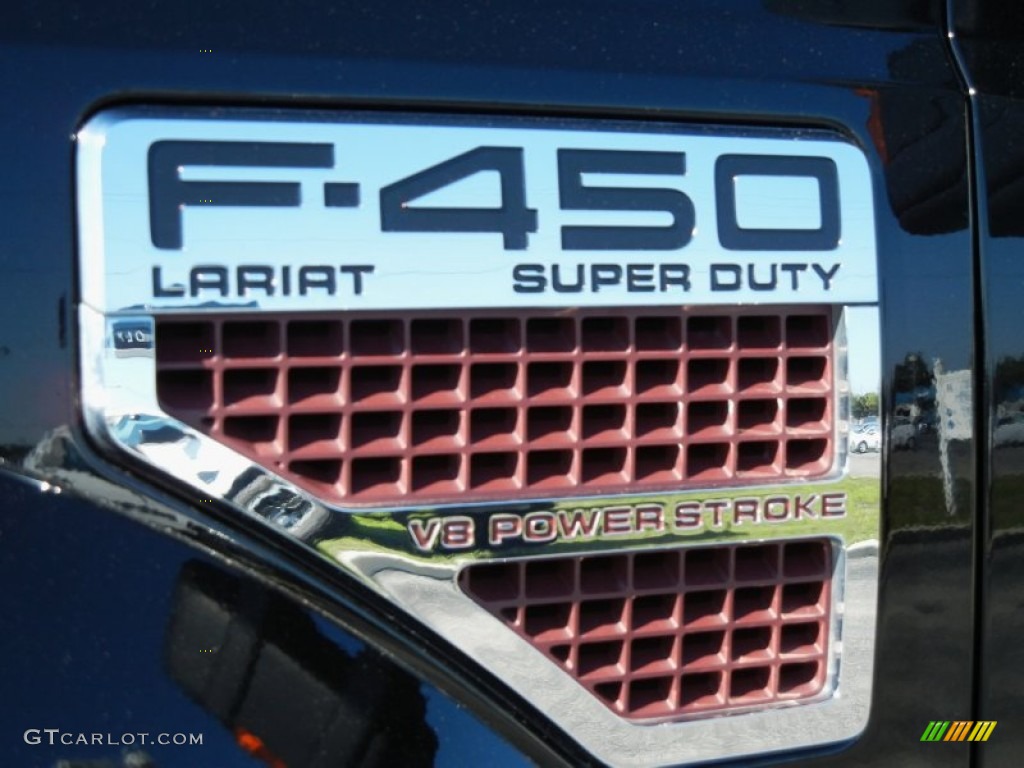 2008 Ford F450 Super Duty Lariat Crew Cab 4x4 Dually Marks and Logos Photo #67157903
