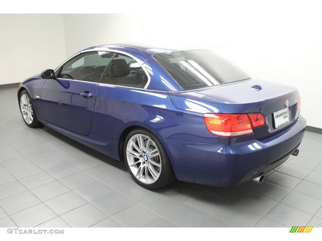 2009 3 Series 335i Convertible - Montego Blue Metallic / Grey photo #5