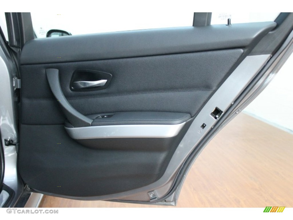2009 3 Series 335i Sedan - Space Grey Metallic / Black photo #21