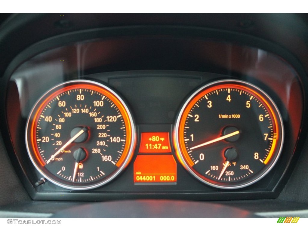 2009 3 Series 335i Sedan - Space Grey Metallic / Black photo #22