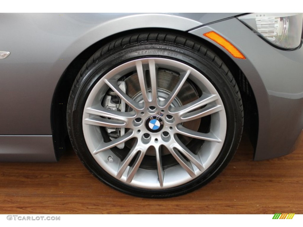 2009 3 Series 335i Sedan - Space Grey Metallic / Black photo #27