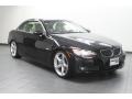 2008 Jet Black BMW 3 Series 335i Convertible  photo #1