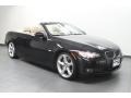 2008 Jet Black BMW 3 Series 335i Convertible  photo #36