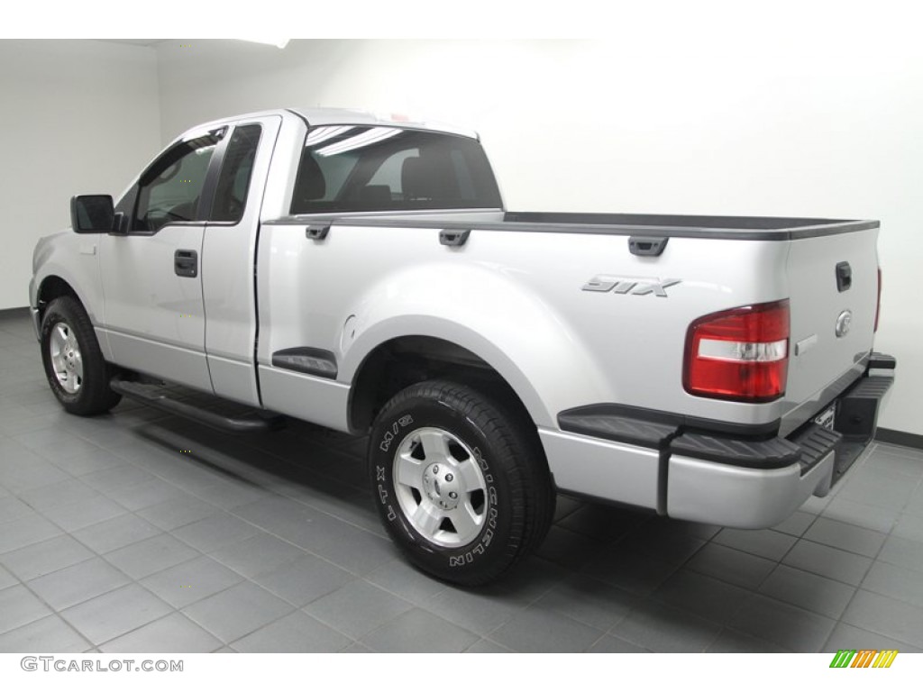 2006 F150 STX Regular Cab - Silver Metallic / Medium Flint photo #5