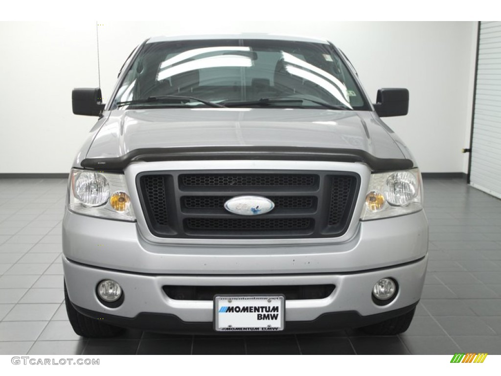 2006 F150 STX Regular Cab - Silver Metallic / Medium Flint photo #6