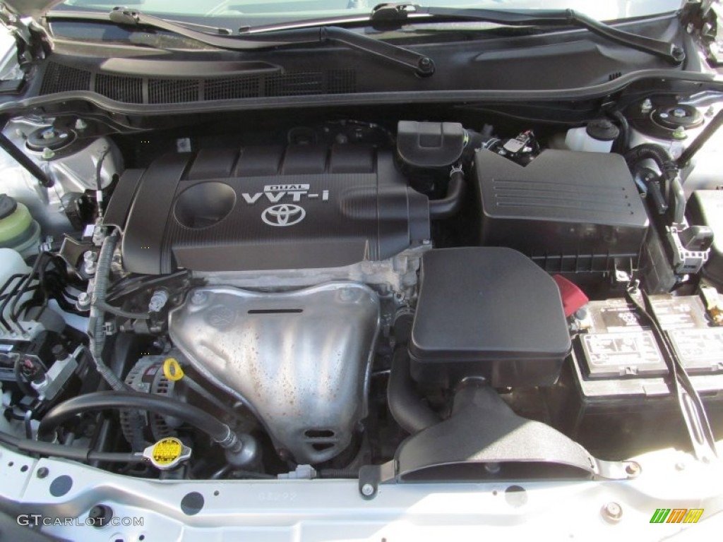 2010 Camry LE - Classic Silver Metallic / Ash Gray photo #7