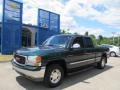 Polo Green Metallic 2002 GMC Sierra 1500 SLE Extended Cab 4x4