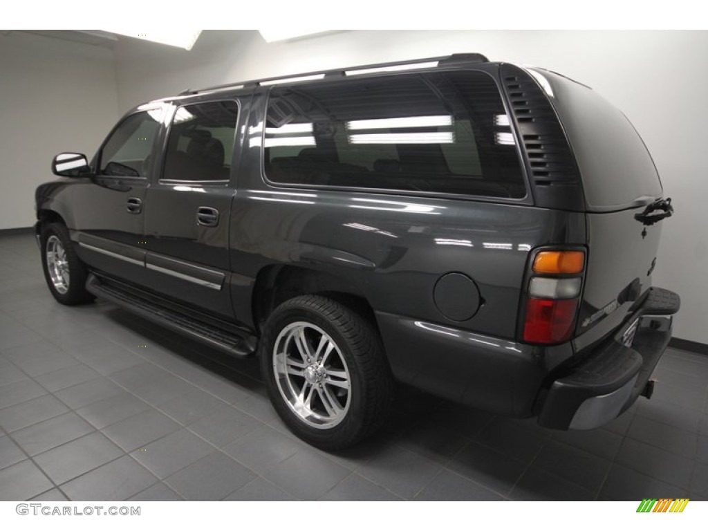 2004 Suburban 1500 LT - Black / Gray/Dark Charcoal photo #5