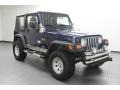 2004 Patriot Blue Pearl Jeep Wrangler X 4x4  photo #1