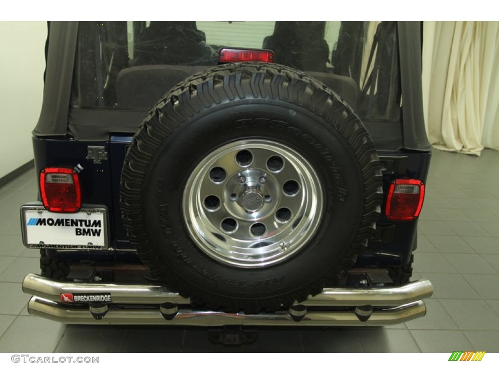 2004 Wrangler X 4x4 - Patriot Blue Pearl / Dark Slate Gray photo #21