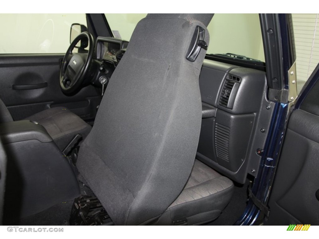 2004 Wrangler X 4x4 - Patriot Blue Pearl / Dark Slate Gray photo #25