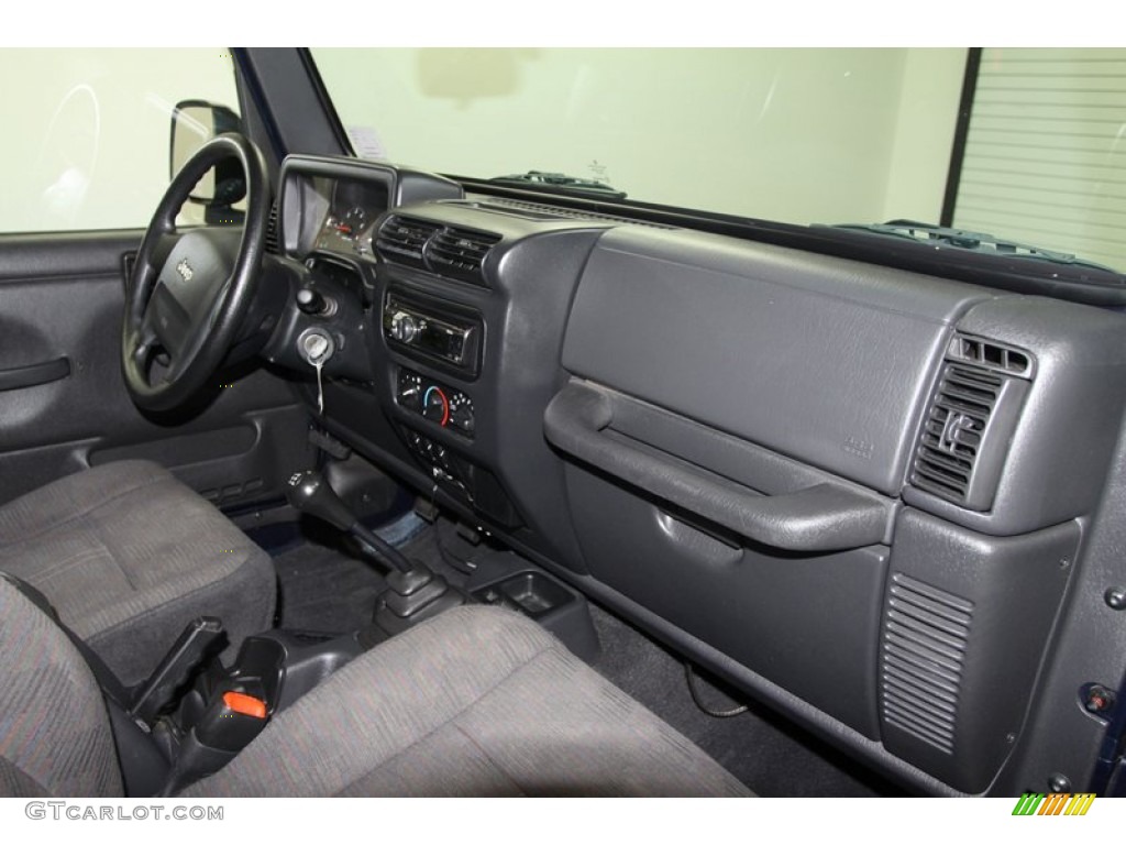 2004 Wrangler X 4x4 - Patriot Blue Pearl / Dark Slate Gray photo #26