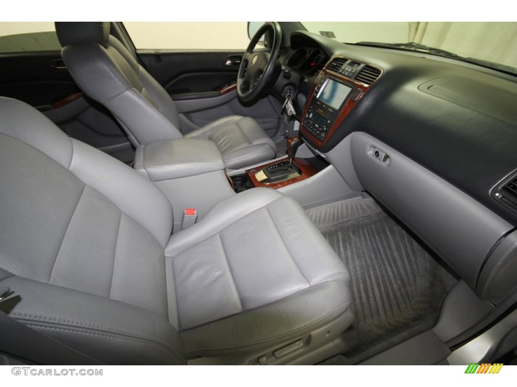 2004 MDX Touring - Starlight Silver Metallic / Quartz photo #40