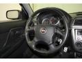 Dark Gray 2004 Subaru Impreza WRX Sedan Steering Wheel