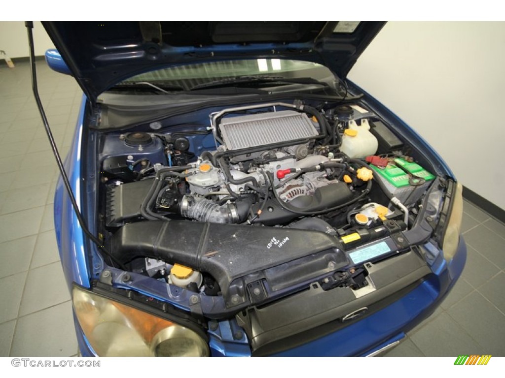 2004 Subaru Impreza WRX Sedan 2.0 Liter Turbocharged DOHC 16-Valve Flat 4 Cylinder Engine Photo #67162286