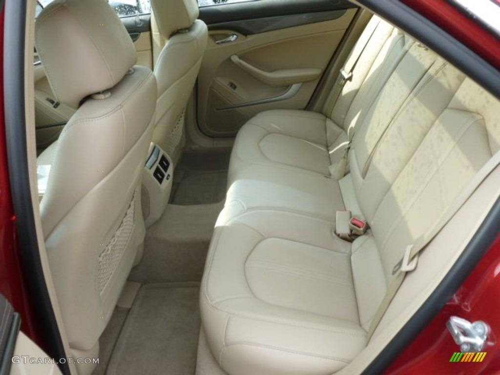Cashmere/Cocoa Interior 2010 Cadillac CTS 4 3.0 AWD Sedan Photo #67162526