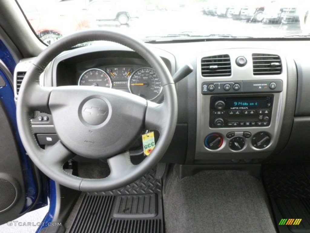 2012 Chevrolet Colorado LT Extended Cab 4x4 Ebony Dashboard Photo #67162868