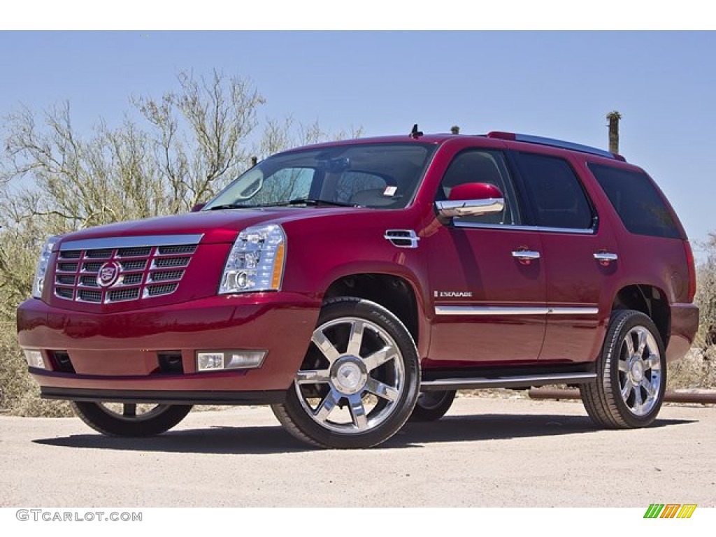Sonoma Red 2008 Cadillac Escalade AWD Exterior Photo #67162911
