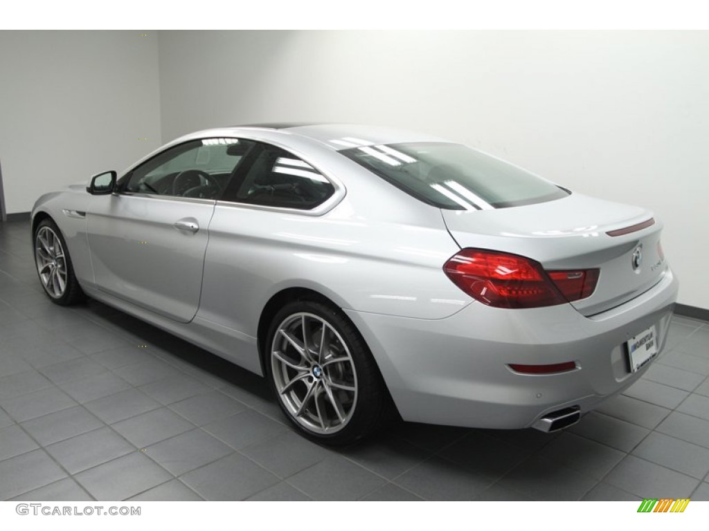 2012 6 Series 650i Coupe - Titanium Silver Metallic / Black Nappa Leather photo #5