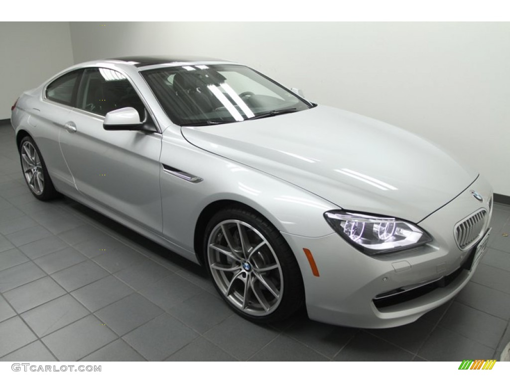 Titanium Silver Metallic 2012 BMW 6 Series 650i Coupe Exterior Photo #67163333