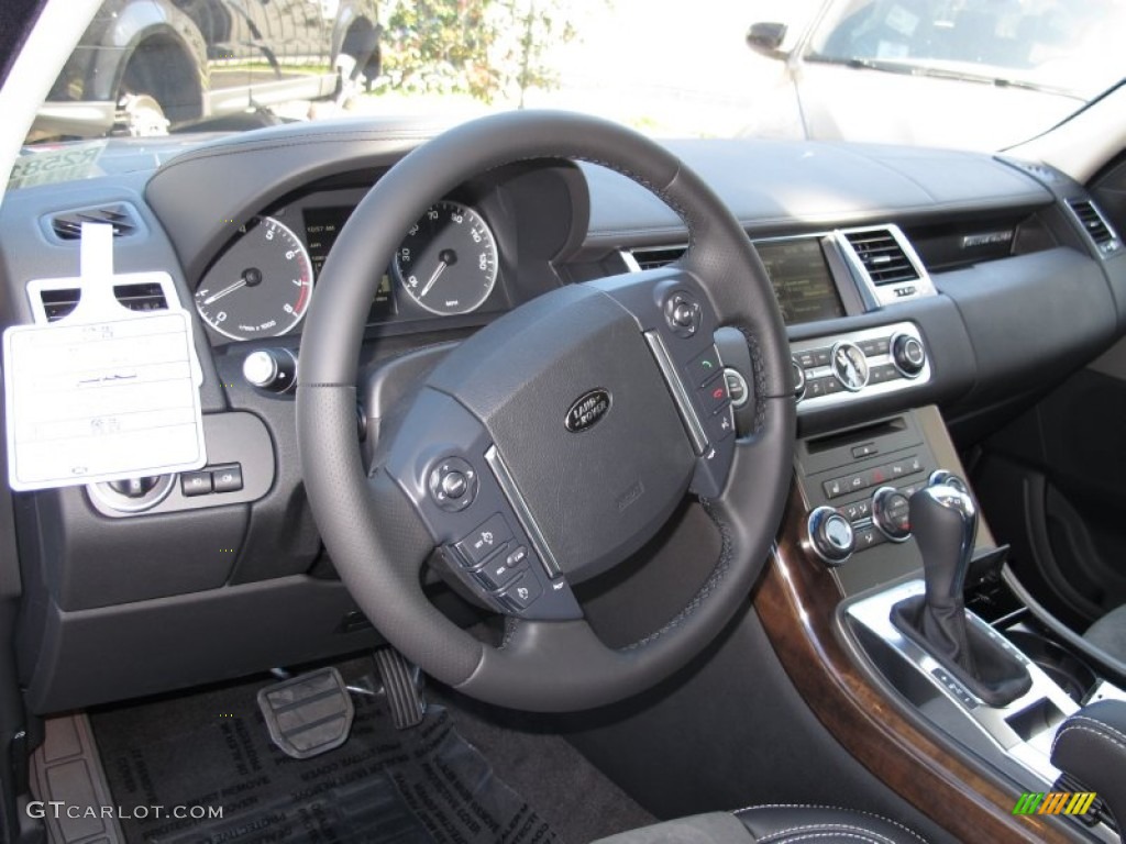 2013 Range Rover Sport HSE - Orkney Grey Metallic / Ebony photo #7