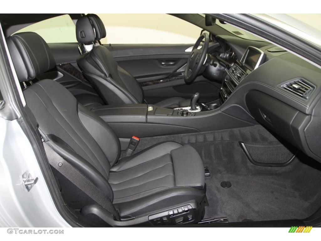 2012 6 Series 650i Coupe - Titanium Silver Metallic / Black Nappa Leather photo #48