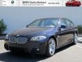 Carbon Black Metallic 2012 BMW 5 Series 550i Sedan