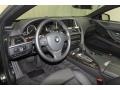 Black Nappa Leather Dashboard Photo for 2012 BMW 6 Series #67163828