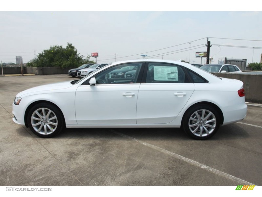 Ibis White 2013 Audi A4 2.0T Sedan Exterior Photo #67165206