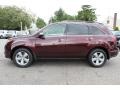 2010 Dark Cherry Pearl Acura MDX Technology  photo #6