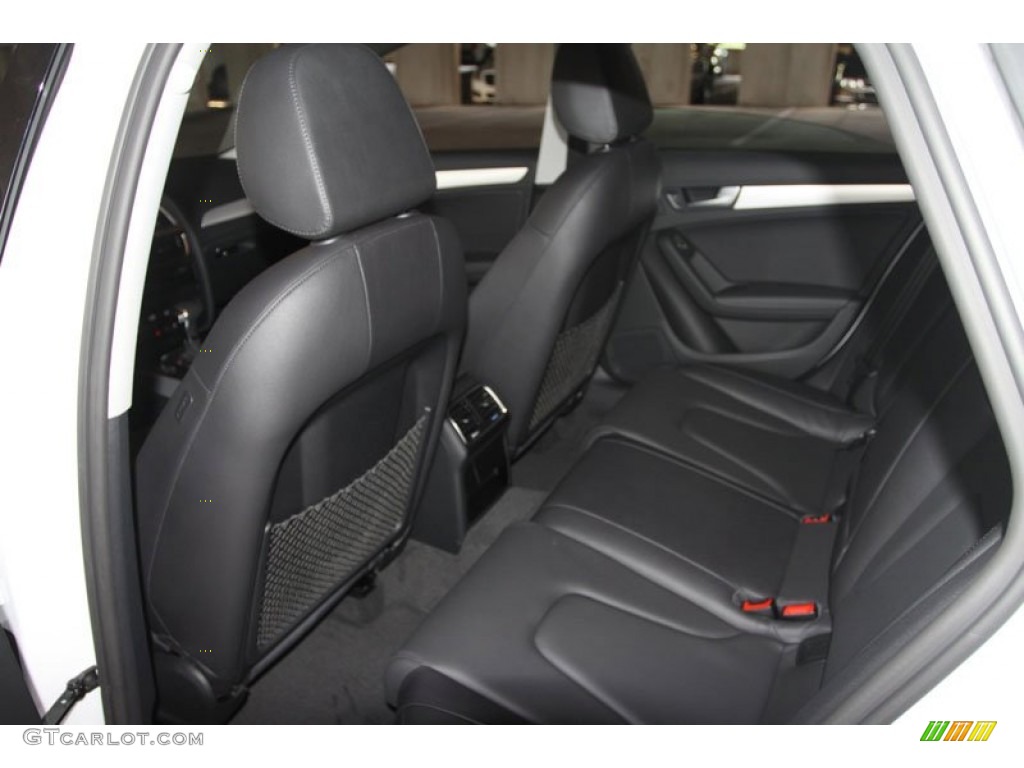 Black Interior 2013 Audi A4 2.0T Sedan Photo #67165274