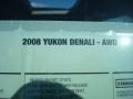 2008 Onyx Black GMC Yukon Denali AWD  photo #52