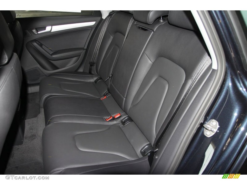 Black Interior 2013 Audi A4 2.0T Sedan Photo #67166063