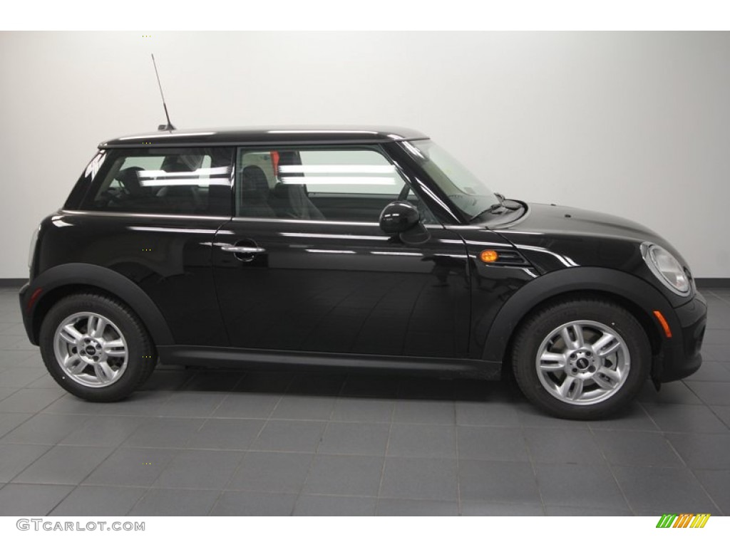 Midnight Black Metallic 2012 Mini Cooper Hardtop Exterior Photo #67166165