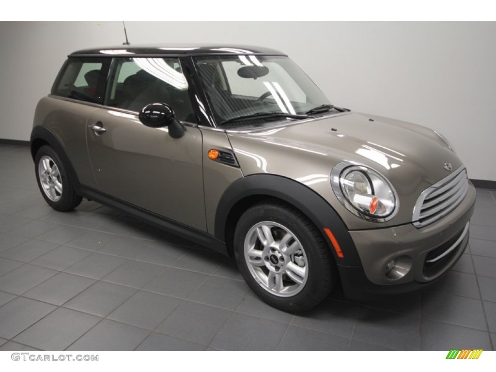 Velvet Silver Metallic 2012 Mini Cooper Hardtop Exterior Photo #67166362