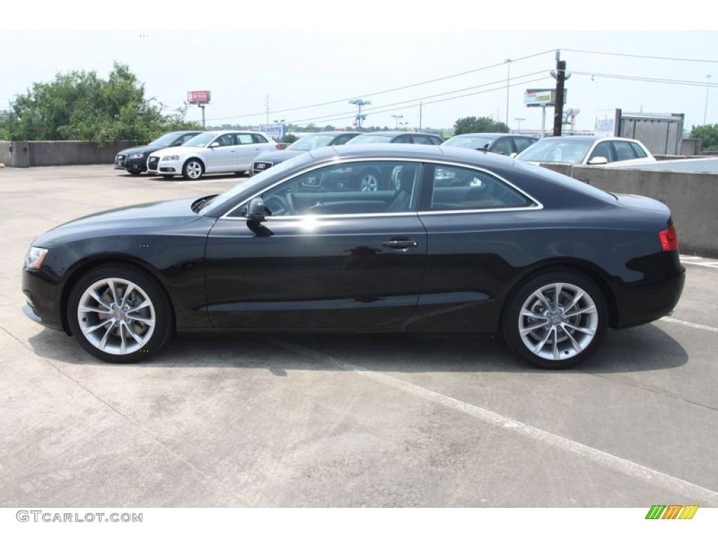Brilliant Black 2013 Audi A5 2.0T quattro Coupe Exterior Photo #67166531