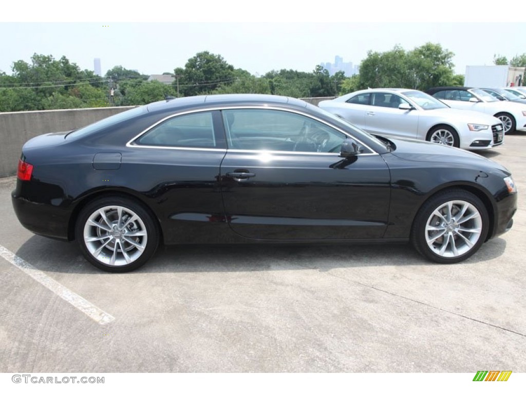 Brilliant Black 2013 Audi A5 2.0T quattro Coupe Exterior Photo #67166561