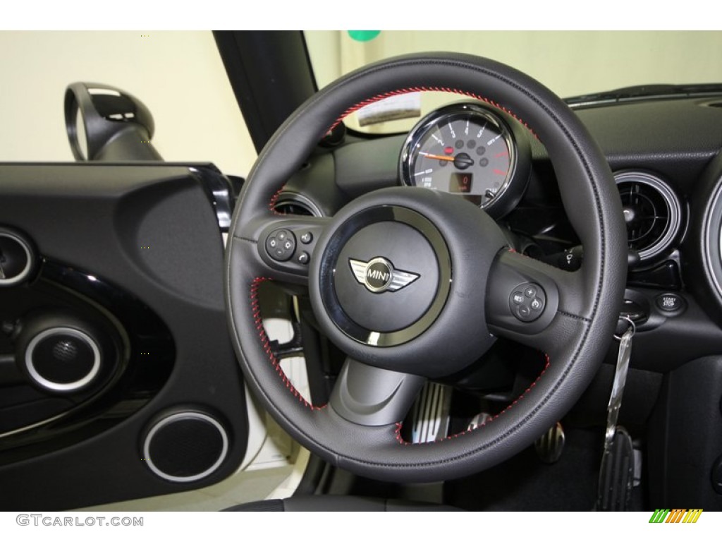 2012 Mini Cooper John Cooper Works Hardtop Steering Wheel Photos