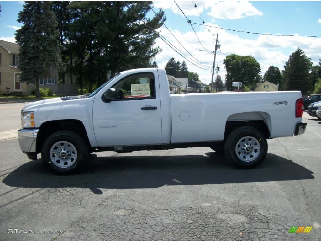 2013 Silverado 3500HD WT Regular Cab 4x4 - Summit White / Dark Titanium photo #37