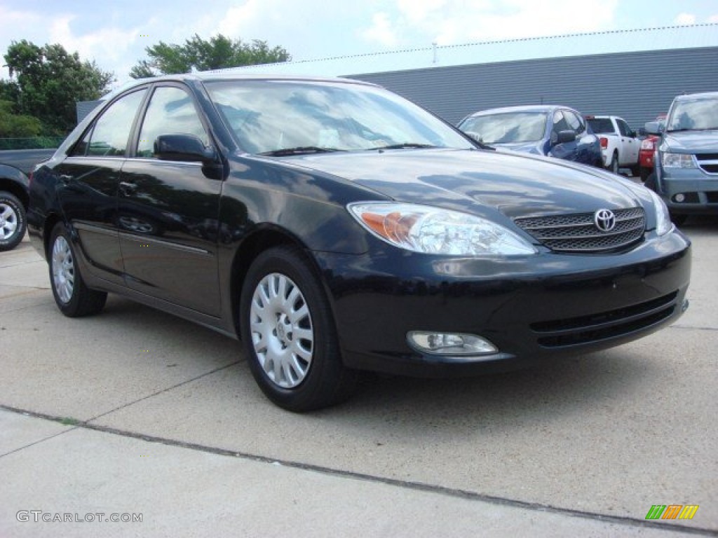 2004 Camry XLE - Black / Taupe photo #1