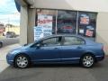 Atomic Blue Metallic - Civic LX Sedan Photo No. 3