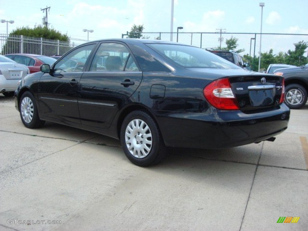 2004 Camry XLE - Black / Taupe photo #5
