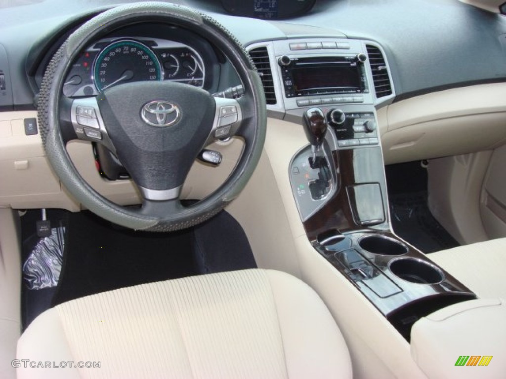 2010 Toyota Venza I4 Ivory Dashboard Photo #67169546