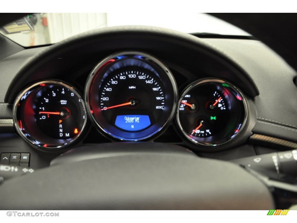 2012 CTS -V Coupe - Black Diamond Tricoat / Ebony/Ebony photo #24